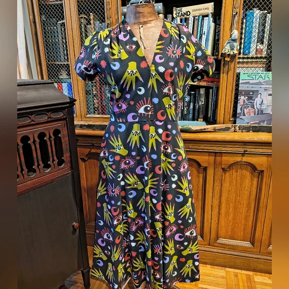 NWT Nooworks Witchy Ways Dress Large - Picture 2 of 5